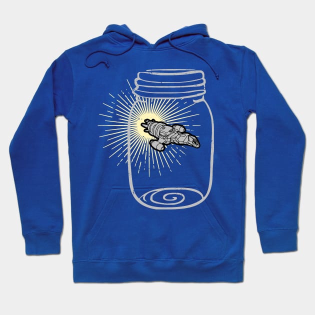 Firefly in a Jar 1 Hoodie by olive sthis